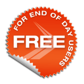 Kinetick free end-of-day badge